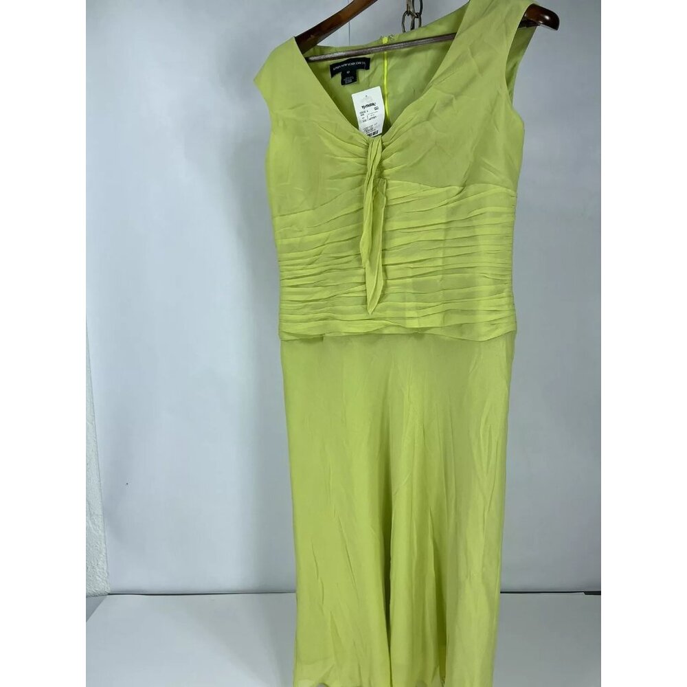 Fairy Core Y2K Vintage Jones New York Dress Silk Cocktail A-line Slip 90s Lined